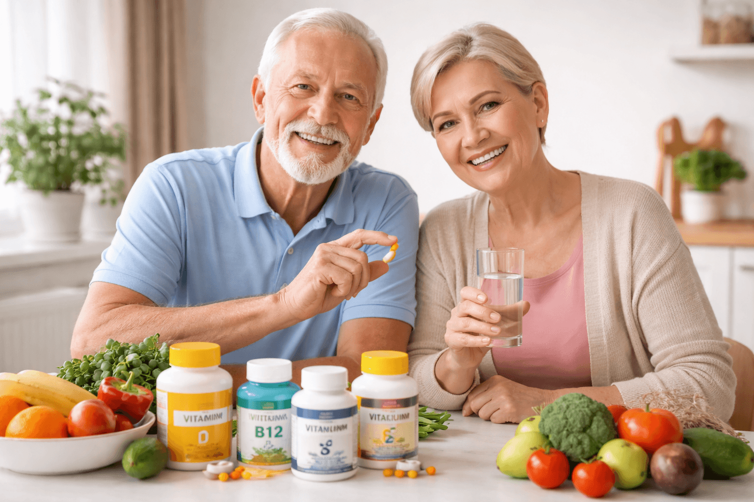 Витамины для пожилых: какие действительно нужны?